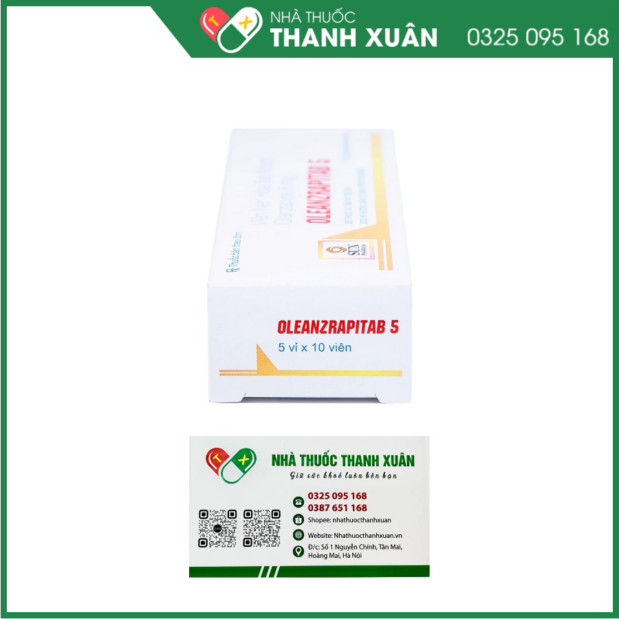 Oleanzrapitab 5 điều trị tâm thần phân liệt